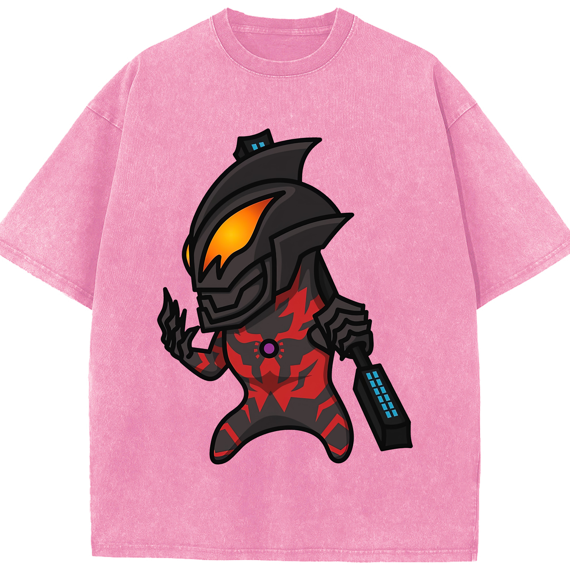 （画像用） ウルトラマン Ultraman 綿100% ヴィンテージ風 半袖Tシャツ（フロントプリント）